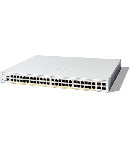 Amazon.com: Cisco C1200-48P-4G Catalyst 1200 48-Port PoE+ Gigabit